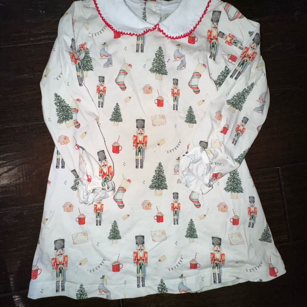 Festive Nutcracker Kids Dress